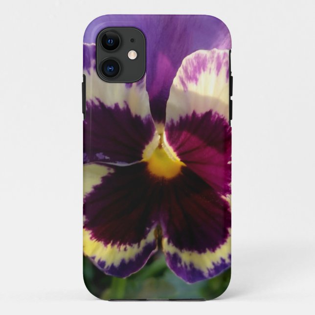 colorful spring Pansy Case-Mate iPhone Case (Back)
