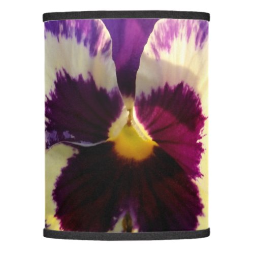 colorful spring Pansy Lamp Shade