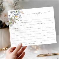 Colorful Spring Wildflower Bridal Shower Recipe