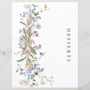 Colorful Spring Wildflower Meadow Garden Divider