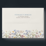 Colorful Spring Wildflower Meadow Garden Wedding  Envelope<br><div class="desc">Capture the beauty of nature on your special day with our exquisite wildflower watercolor wedding envelope. Elegant, unique, and blooming with love. Use the text fields to personalize your design with your own wording and details. If you want to change the font style, color or text placement, simply click the...</div>