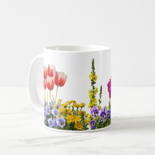 Colorful Springtime Garden Mug