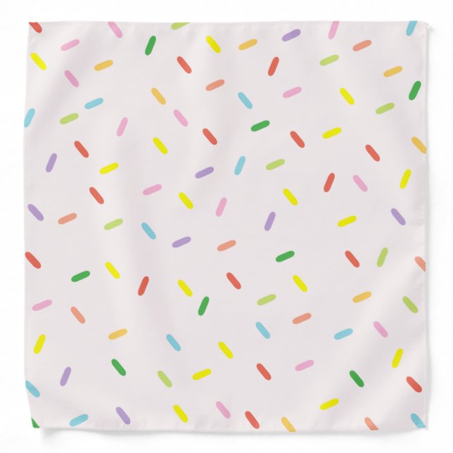 Colorful Sprinkles Bandana (Front)