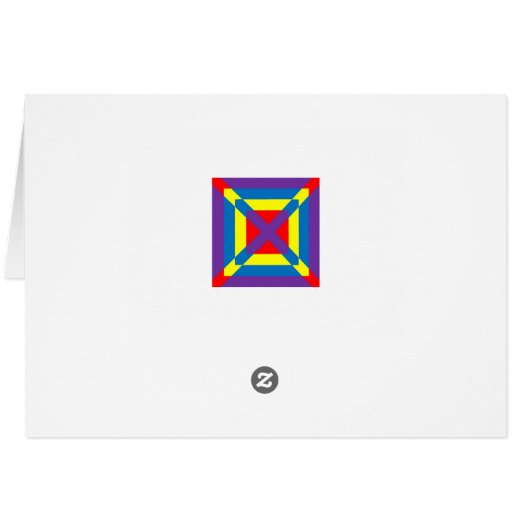 Colorful Square (Back Horizontal)