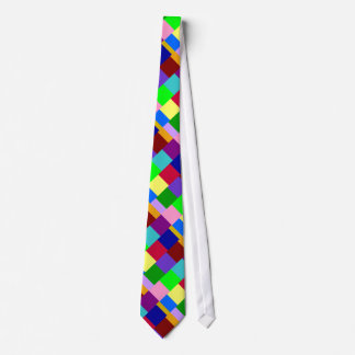 Colorful Squared Necktie
