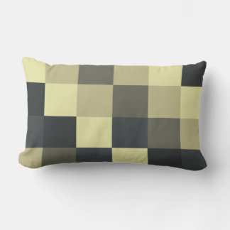 Colorful Squares 09 Lumbar Pillow