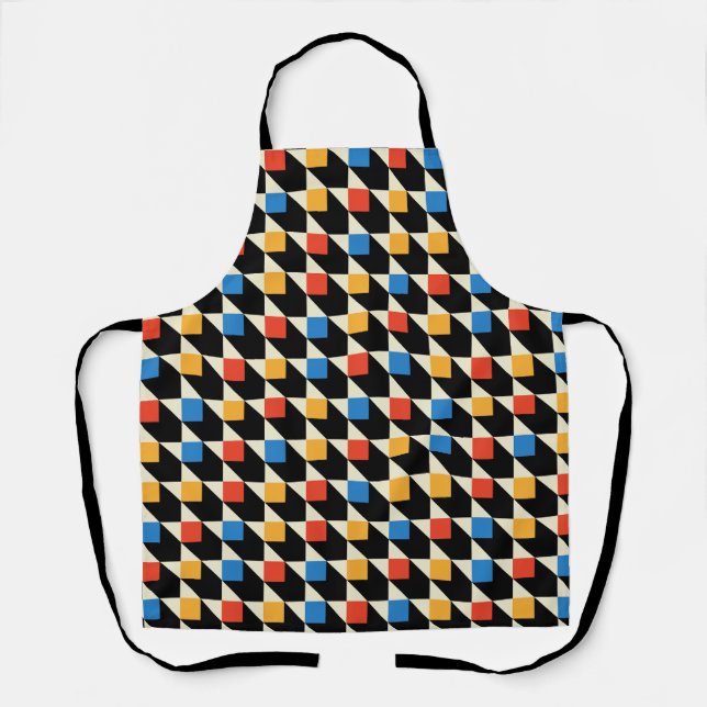 Colorful Squares Apron (Front)