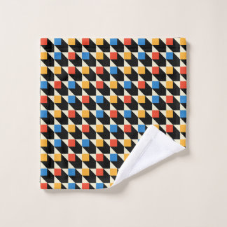 Colorful Squares Bath Towel