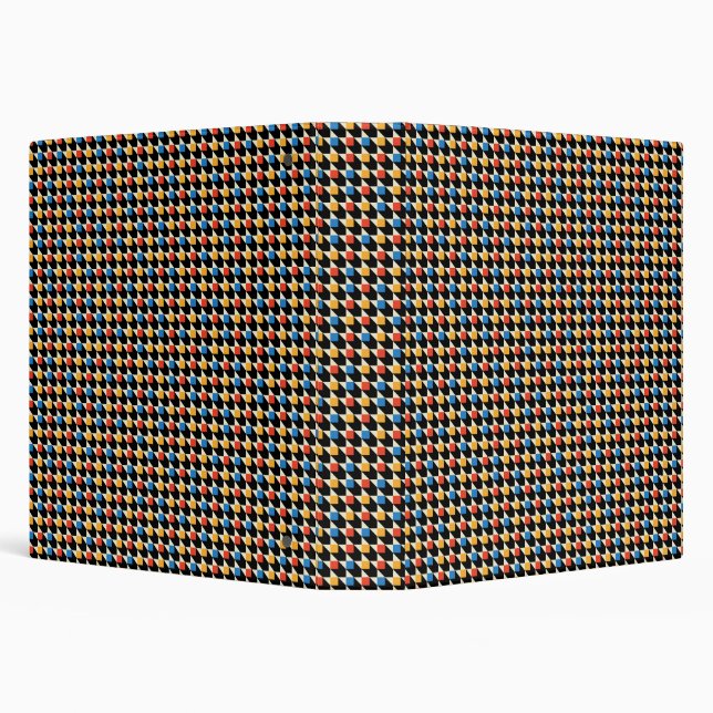 Colorful Squares Binder (Background)