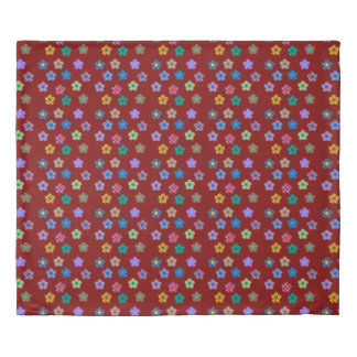 Colorful Squares Duvet Cover