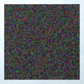 colorful squares geometric unique vibrant pattern wall decal 