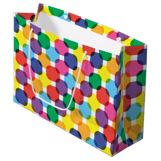 Colorful Squares Gift Bag