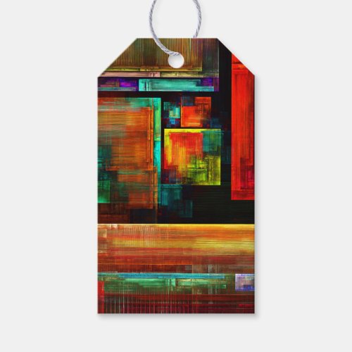 Colorful Squares Modern Abstract Art Pattern #04