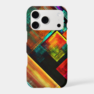 Colorful Squares Modern Abstract Art Pattern #04 Iphone 18 Pro Case
