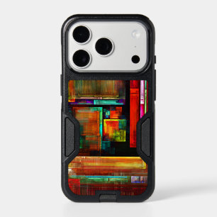 Colorful Squares Modern Abstract Art Pattern #04 iPhone 17 Pro Case