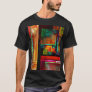 Colorful Squares Modern Abstract Art Pattern #04 T-Shirt