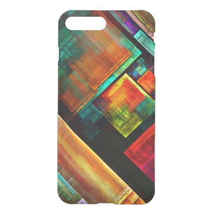 Colorful Squares Modern Abstract Art Pattern #04 iPhone 8 Plus/7 Plus Case