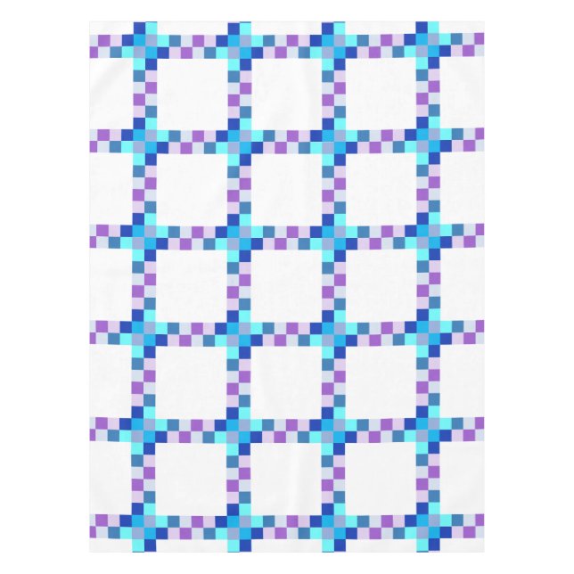 Colorful Squares Table Cloth (Front)