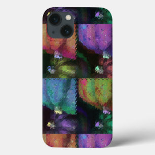 Colorful Squash Quilt iPhone 13 Case