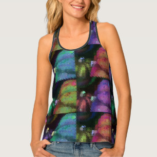 Colorful Squash Quilt Tank Top