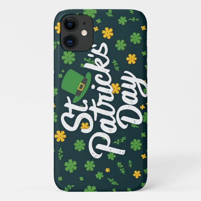 Colorful St. Patrick's Day Case-Mate iPhone Case (Back)