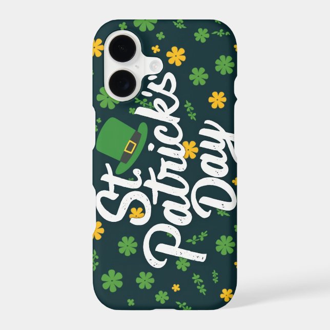 Colorful St. Patrick's Day Iphone Case (Back)
