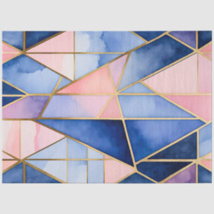 Colorful Stained Glass Art Tissue Paper