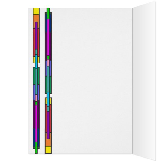 Colorful Stained Glass Design (Inside (Left))
