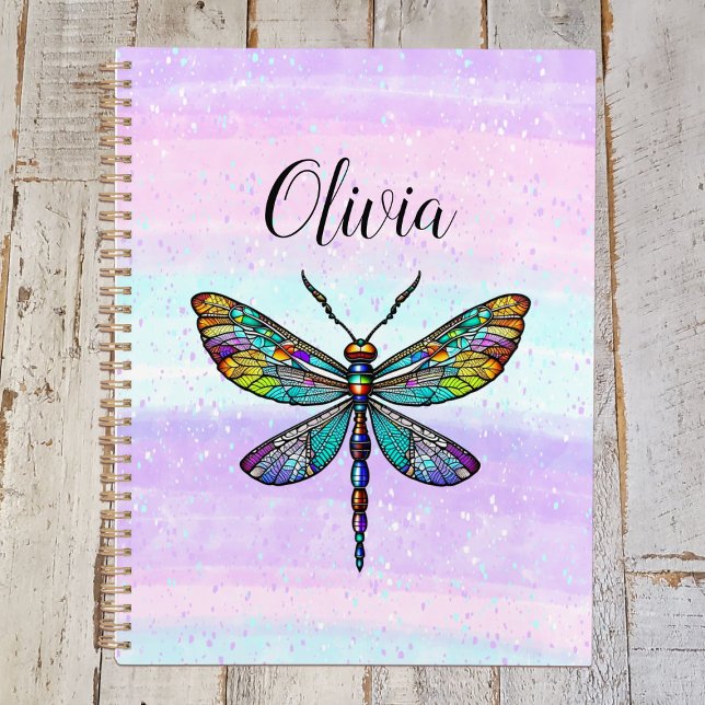 Colorful Stained Glass Dragonfly Wings Planner (Creator Uploaded)