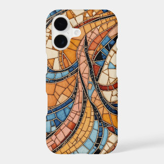 Colorful Stained Glass Mosaic Abstraction iPhone 17 Case