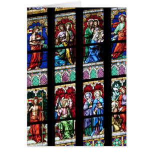 Colorful Stained Glass Window 2/3