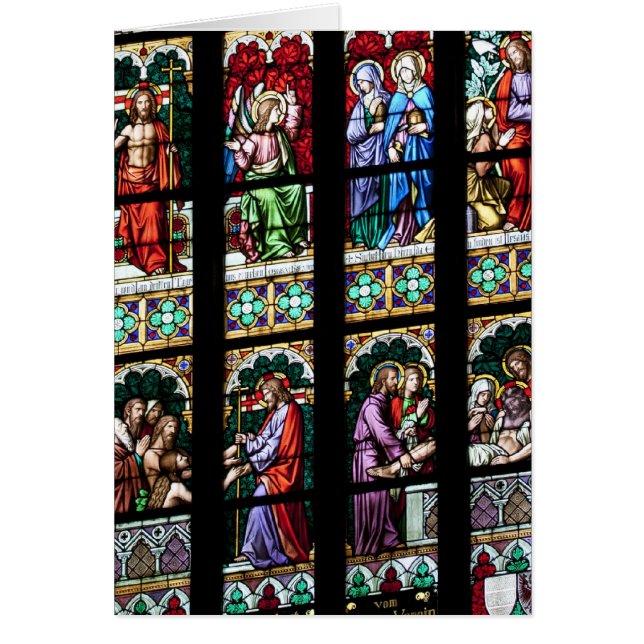 Colorful Stained Glass Window 3/3 (Front)