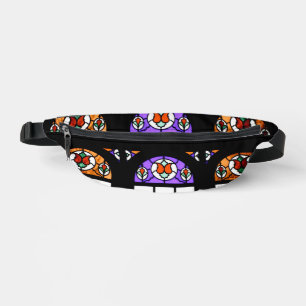 Colorful Stained Glass Window Fanny Pack