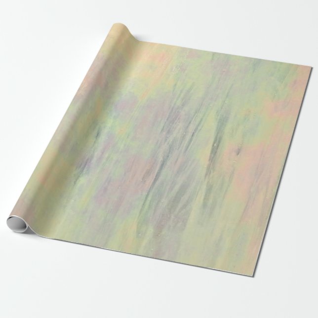 Colorful Stained Glass Wrapping Paper (Unrolled)
