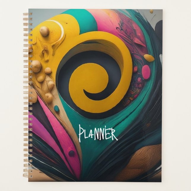 Colorful Standard Planner (Front)