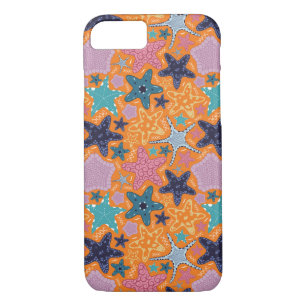 Colorful Star fishes iPhone 8/7 Case