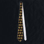 Colorful Star of David Tie<br><div class="desc">This would look great with a jewel-tone shirt... .gold or green maybe?</div>