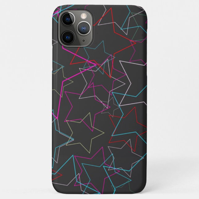 Colorful Star Pattern Barley There iPhone Case (Back)