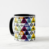 Colorful Star Wars Geometric Pattern Mug (Front Left)