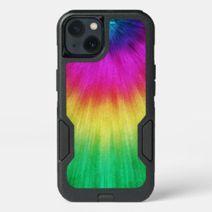 Colorful Starburst Tie Dye iPhone 13 Case