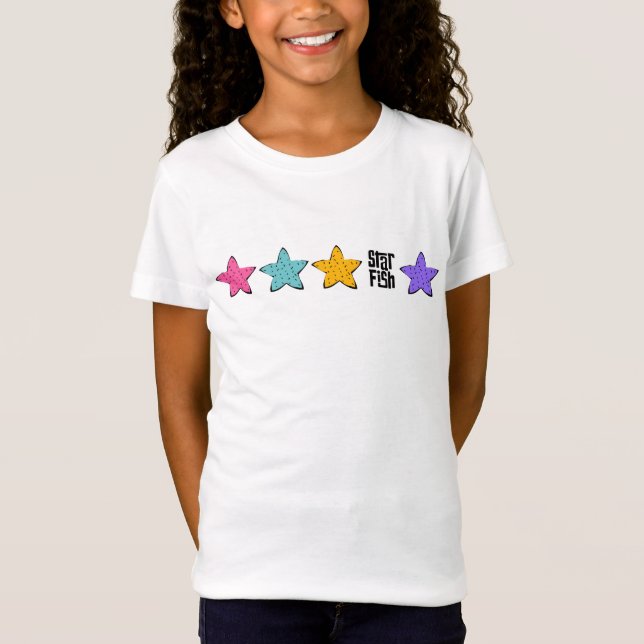 Colorful Starfish T-Shirt (Front)