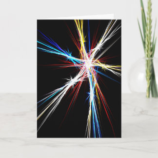 Colorful stars - Card