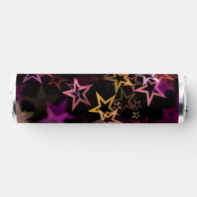 Colorful Stars Dance Whimsically  Breath Savers® Mints (Front)