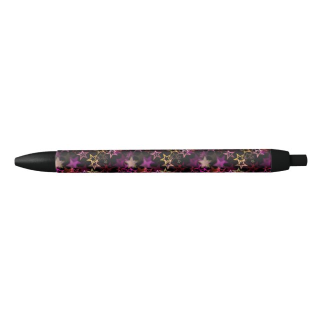 Colorful Stars Dance Whimsically  Pen (Front)