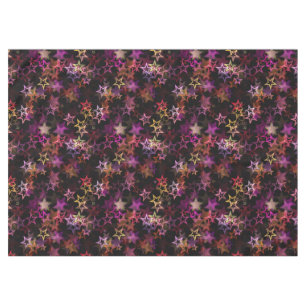 Colorful Stars Dance Whimsically Tablecloth