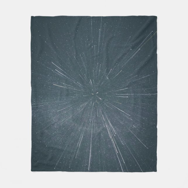 Colorful Stars Fleece Blanket (Front)