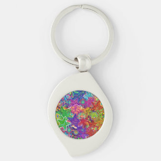 Colorful Stars Keychain