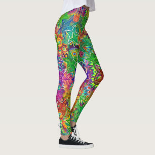 Colorful Stars Leggings
