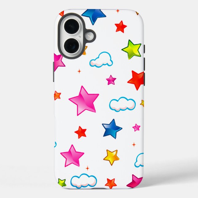 Colorful Stars Phone Case (Back)