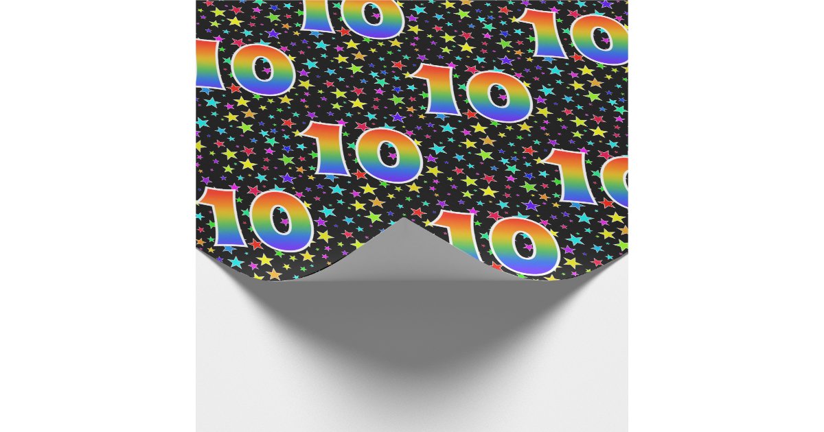 Colorful Stars + Rainbow Pattern 